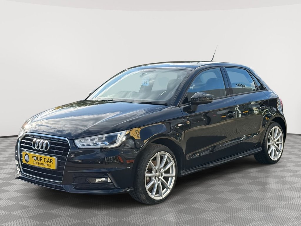 USED 2018 18 AUDI A1 1.0 TFSI S line Sportback 5dr Petrol Manual Euro 6 (s/s) (Nav) (95 ps) Parking Sensors, Sat Nav