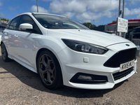 USED 2015 15 FORD FOCUS 2.0 TDCi ST-3 Hatchback 5dr Diesel Manual Euro 6 (s/s) (185 ps) SAT NAV + HEATED LEATHER + FSH + &pound;20 TAX + HD CAMERA