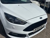 USED 2015 15 FORD FOCUS 2.0 TDCi ST-3 Hatchback 5dr Diesel Manual Euro 6 (s/s) (185 ps) SAT NAV + HEATED LEATHER + FSH + &pound;20 TAX + HD CAMERA