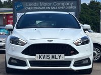 USED 2015 15 FORD FOCUS 2.0 TDCi ST-3 Hatchback 5dr Diesel Manual Euro 6 (s/s) (185 ps) SAT NAV + HEATED LEATHER + FSH + &pound;20 TAX + HD CAMERA
