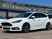 USED 2015 15 FORD FOCUS 2.0 TDCi ST-3 Hatchback 5dr Diesel Manual Euro 6 (s/s) (185 ps) SAT NAV + HEATED LEATHER + FSH + &pound;20 TAX + HD CAMERA