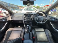 USED 2015 15 FORD FOCUS 2.0 TDCi ST-3 Hatchback 5dr Diesel Manual Euro 6 (s/s) (185 ps) SAT NAV + HEATED LEATHER + FSH + &pound;20 TAX + HD CAMERA