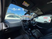 USED 2015 15 FORD FOCUS 2.0 TDCi ST-3 Hatchback 5dr Diesel Manual Euro 6 (s/s) (185 ps) SAT NAV + HEATED LEATHER + FSH + &pound;20 TAX + HD CAMERA
