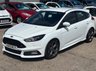 USED 2015 15 FORD FOCUS 2.0 TDCi ST-3 Hatchback 5dr Diesel Manual Euro 6 (s/s) (185 ps) SAT NAV + HEATED LEATHER + FSH + &pound;20 TAX + HD CAMERA