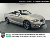 USED 2016 S BMW 2 SERIES 1.5 218i Sport Convertible 2dr Petrol Manual Euro 6 (s/s) (136 ps) FULL SERVICE HISTORY + SAT NAV