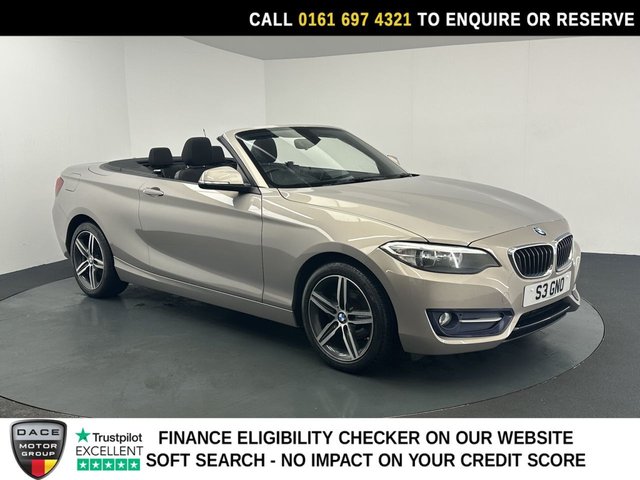 View our BMW 2 Series 1.5 218i Sport Convertible 2dr Petrol Manual Euro 6 (s/s) (136 ps)