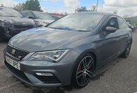 USED 2017 67 SEAT LEON 2.0 TSI Cupra 300 Sport Coupe 3dr Petrol Manual Euro 6 (s/s) (300 ps) 