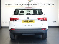 USED 2017 17 SEAT ATECA 1.0 TSI Ecomotive S SUV 5dr Petrol Manual Euro 6 (s/s) (115 ps) WELL CARED FOR SUV - COMES WITH A DOCUMENTED SERVICE HISTORY + TOUCH SCREEN MEDIA DISPLAY + BLUETOOTH PHONE AND MEDIA CONNECTIVITY + LEATHER MULTI FUNCTIONAL STEERING WHEEL + CRUISE CONTROL + VOICE COMMAND + AUTOMATIC WIPERS WITH RAIN SENSOR + LED DAY TIME RUNNING LIGHTS + ECO STOP START SYSTEM + CLIMATE CONTROL + AIR CONDITIONING + ELECTRIC HEATED DOOR MIRRORS + ELECTRIC WINDOWS + ROOF RAILS + HILL HOLD START ASSIST + 16 INCH ALLOY WHEELS..