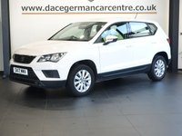 USED 2017 17 SEAT ATECA 1.0 TSI Ecomotive S SUV 5dr Petrol Manual Euro 6 (s/s) (115 ps) WELL CARED FOR SUV - COMES WITH A DOCUMENTED SERVICE HISTORY + TOUCH SCREEN MEDIA DISPLAY + BLUETOOTH PHONE AND MEDIA CONNECTIVITY + LEATHER MULTI FUNCTIONAL STEERING WHEEL + CRUISE CONTROL + VOICE COMMAND + AUTOMATIC WIPERS WITH RAIN SENSOR + LED DAY TIME RUNNING LIGHTS + ECO STOP START SYSTEM + CLIMATE CONTROL + AIR CONDITIONING + ELECTRIC HEATED DOOR MIRRORS + ELECTRIC WINDOWS + ROOF RAILS + HILL HOLD START ASSIST + 16 INCH ALLOY WHEELS..
