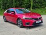USED 2024 24 HONDA CIVIC 2.0 h i-MMD Elegance Hatchback 5dr Petrol Hybrid eCVT Euro 6 (s/s) (184 ps) Great to drive and condition