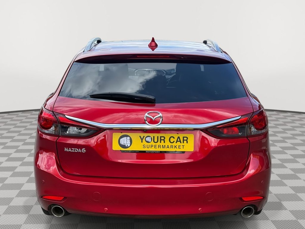 USED 2022 22 MAZDA MAZDA6 2.0 SKYACTIV-G Sport Tourer 5dr Petrol Manual Euro 6 (s/s) (165 ps) Memory Seats, Heated Steering