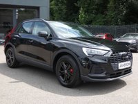 USED 2021 21 AUDI Q3 1.5 TFSI CoD 35 Technik 5d 150 S/S 1 OWNER FROM NEW, FULL SERVICE HISTORY, UPGRADE FOLDING TOW BAR,  VIRTUAL COCKPIT (DIGITAL DASH), REAR PARKING SENSORS , SAT NAV, WIRELESS APPLE CARPLAY / ANDROID AUTO, AUDI PRE SENSE, SIDE ASSIST, LANE DEPARTURE WARNING, TRAFFIC SIGN RECOGNITION, ELECTRIC FOLDING HEATED MIRRORS, DAB RADIO, BLUETOOTH PHONE & MUSIC, USB C PORTS, VOICE CONTROL,  6 SPEED MANUAL GEARBOX, START STOP, LED DAYTIME RUNNING LIGHTS, 17 INCH 10 SPOKE ALLOY WHEELS, ELECTRIC TAILGATE, ROOF RAILS, CLOTH INTERIOR