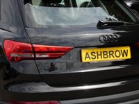 USED 2021 21 AUDI Q3 1.5 TFSI CoD 35 Technik 5d 150 S/S 1 OWNER FROM NEW, FULL SERVICE HISTORY, UPGRADE FOLDING TOW BAR,  VIRTUAL COCKPIT (DIGITAL DASH), REAR PARKING SENSORS , SAT NAV, WIRELESS APPLE CARPLAY / ANDROID AUTO, AUDI PRE SENSE, SIDE ASSIST, LANE DEPARTURE WARNING, TRAFFIC SIGN RECOGNITION, ELECTRIC FOLDING HEATED MIRRORS, DAB RADIO, BLUETOOTH PHONE & MUSIC, USB C PORTS, VOICE CONTROL,  6 SPEED MANUAL GEARBOX, START STOP, LED DAYTIME RUNNING LIGHTS, 17 INCH 10 SPOKE ALLOY WHEELS, ELECTRIC TAILGATE, ROOF RAILS, CLOTH INTERIOR
