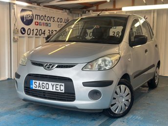 2010 HYUNDAI I10 1.2 Classic Hatchback 5dr Petrol Manual Euro 4 (77 bhp)+2 KEYS+PSH+&pound;35 ROAD TAX+AUX+LOW INSURANCE GROUP+SPARE WHEEL+A/C+CLUTCH DONE IN 2024+HPI CLEAR+VOSA MOT HISTORY PRINTOUT, PART EXCHANGE WELCOME &pound;1990.00