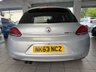 USED 2013 63 VOLKSWAGEN SCIROCCO 2.0 TDI BlueMotion Tech GT Hatchback 3dr Diesel Manual Euro 5 (s/s) (Leather, Nav) (140 ps) LOW MILES+SATNAV+&pound;35 ROAD TAX