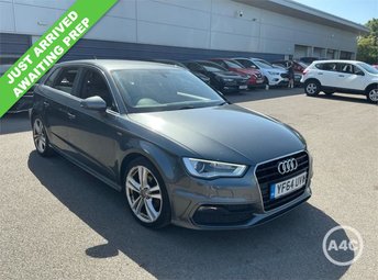 2014 AUDI A3 1.6 TDI S line Sportback 5dr Diesel Manual Euro 6 (s/s) (110 ps) &pound;7490.00