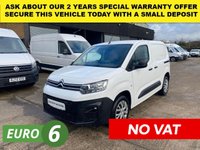 USED 2022 71 CITROEN BERLINGO 1.5 1000 ENTERPRISE PRO M BLUEHDI 102BHP. AIRCON. SENSORS. 59K MLS. PX. 1 PREVIOUS OWNER. 59K MLS. AC. SENSORS. PRIVATE SALE.