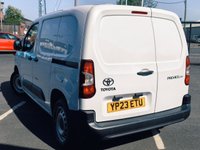 USED 2023 23 TOYOTA PROACE CITY 1.5 BlueHDi Active Short Panel Van 5dr Diesel Manual SWB Euro 6 (s/s) (100 bhp) 