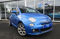 USED 2014 64 FIAT 500C 1.2 S Convertible 2dr Petrol Manual Euro 6 (s/s) (69 bhp) ***BLUETOOTH CONNECTION***
