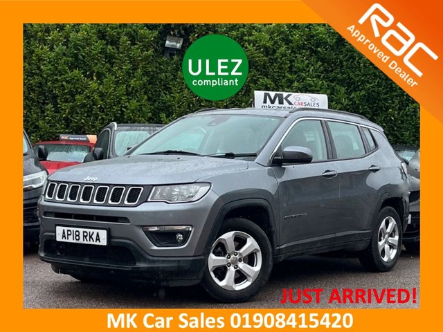 2018 JEEP COMPASS 1.4T MultiAirII Longitude SUV 5dr Petrol Manual Euro 6 (s/s) (140 ps) AP18RKA &pound;9195.00