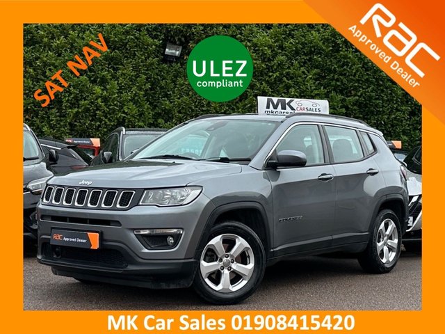2018 JEEP COMPASS 1.4T MultiAirII Longitude SUV 5dr Petrol Manual Euro 6 (s/s) (140 ps) AP18RKA £9195.00