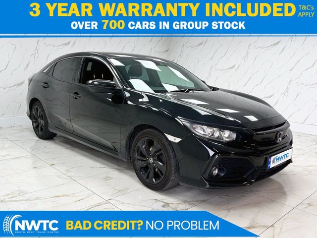 View our Honda Civic 1.0 VTEC Turbo SR Hatchback 5dr Petrol Manual Euro 6 (s/s) (126 ps) F/S/H X8!! 2 FORMER OWNERS!
