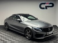 USED 2017 67 MERCEDES-BENZ C-CLASS 3.0 C43 V6 AMG (Premium Plus) Coupe 2dr Petrol G-Tronic+ 4MATIC Euro 6 (s/s) (367 ps) PAN ROOF|BURMESTER|REV CAM|NAV