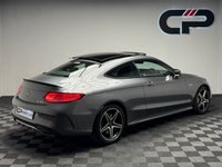 USED 2017 67 MERCEDES-BENZ C-CLASS 3.0 C43 V6 AMG (Premium Plus) Coupe 2dr Petrol G-Tronic+ 4MATIC Euro 6 (s/s) (367 ps) PAN ROOF|BURMESTER|REV CAM|NAV
