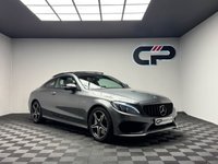 USED 2017 67 MERCEDES-BENZ C-CLASS 3.0 C43 V6 AMG (Premium Plus) Coupe 2dr Petrol G-Tronic+ 4MATIC Euro 6 (s/s) (367 ps) PAN ROOF|BURMESTER|REV CAM|NAV