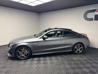 USED 2017 67 MERCEDES-BENZ C-CLASS 3.0 C43 V6 AMG (Premium Plus) Coupe 2dr Petrol G-Tronic+ 4MATIC Euro 6 (s/s) (367 ps) PAN ROOF|BURMESTER|REV CAM|NAV