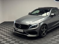 USED 2017 67 MERCEDES-BENZ C-CLASS 3.0 C43 V6 AMG (Premium Plus) Coupe 2dr Petrol G-Tronic+ 4MATIC Euro 6 (s/s) (367 ps) PAN ROOF|BURMESTER|REV CAM|NAV
