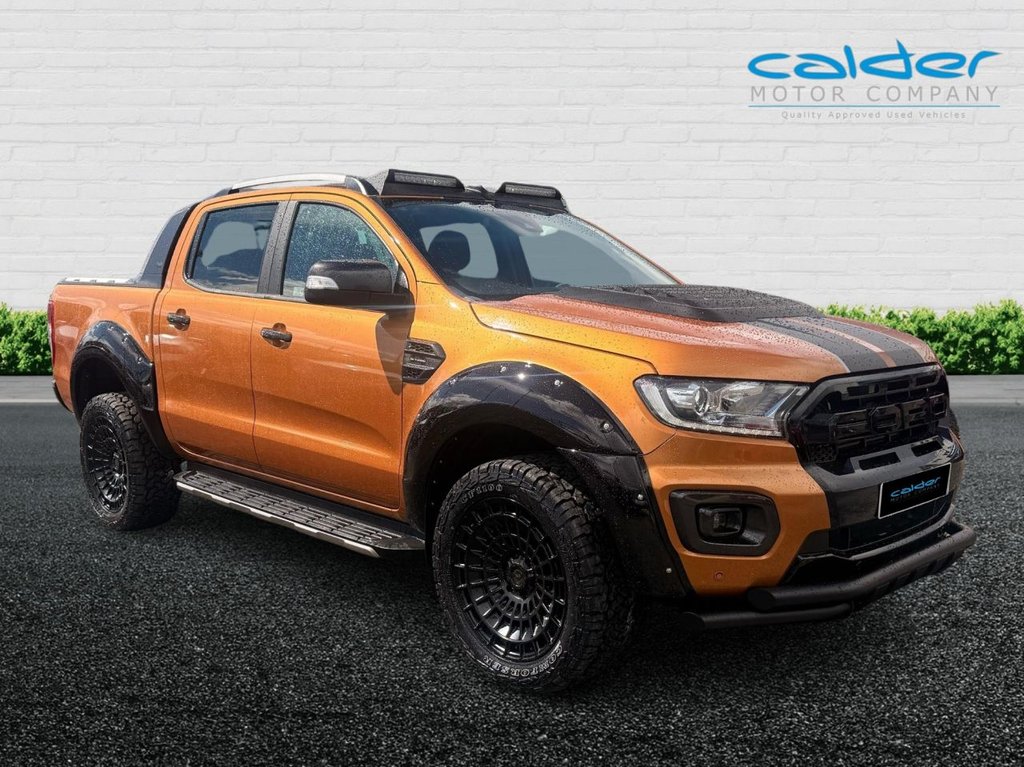 USED 2020 20 FORD RANGER 2.0 EcoBlue Wildtrak Pickup Double Cab 4dr Diesel Auto 4WD Euro 6 (s/s) (213 ps) NO VAT+RAPTOR KIT+20"ALLOYS+MORE