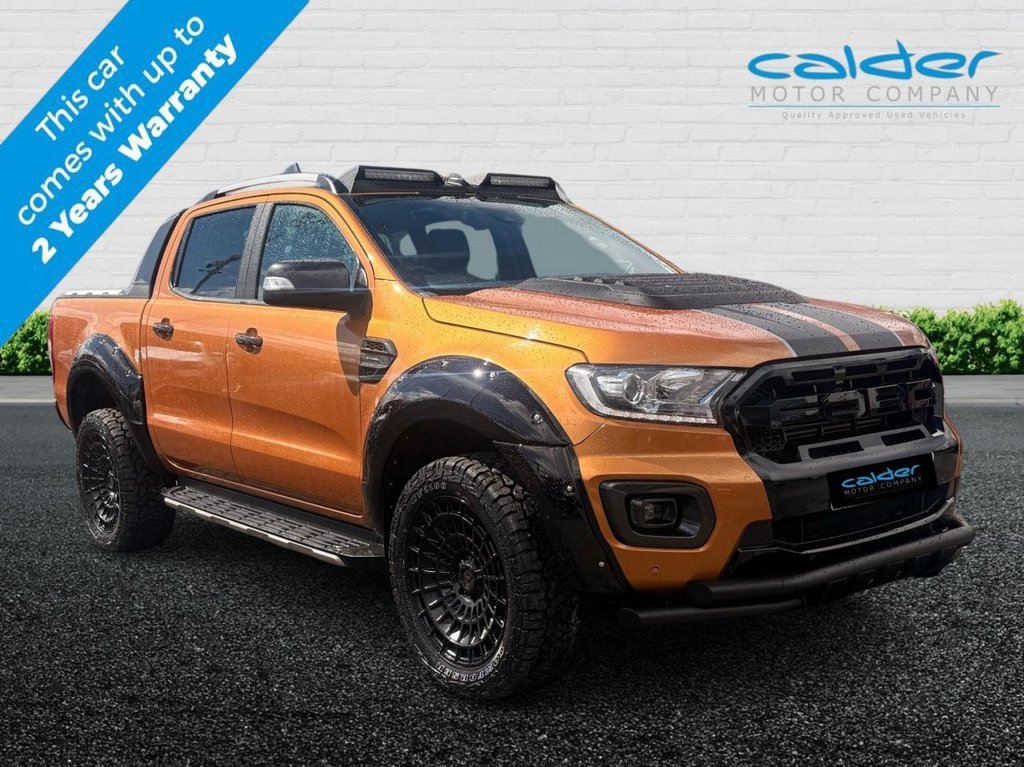 USED 2020 20 FORD RANGER 2.0 EcoBlue Wildtrak Pickup Double Cab 4dr Diesel Auto 4WD Euro 6 (s/s) (213 ps) NO VAT+RAPTOR KIT+20"ALLOYS+MORE