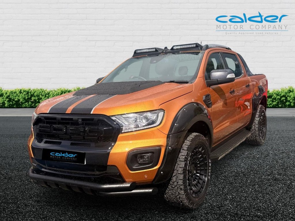 USED 2020 20 FORD RANGER 2.0 EcoBlue Wildtrak Pickup Double Cab 4dr Diesel Auto 4WD Euro 6 (s/s) (213 ps) NO VAT+RAPTOR KIT+20"ALLOYS+MORE