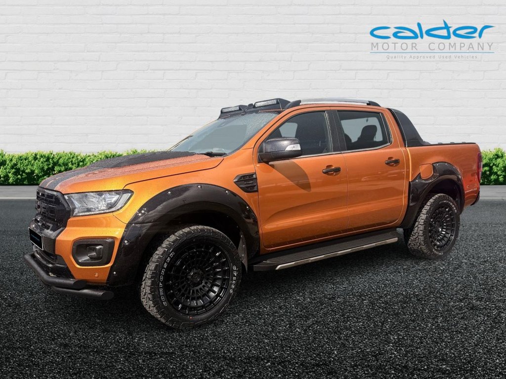 USED 2020 20 FORD RANGER 2.0 EcoBlue Wildtrak Pickup Double Cab 4dr Diesel Auto 4WD Euro 6 (s/s) (213 ps) NO VAT+RAPTOR KIT+20"ALLOYS+MORE