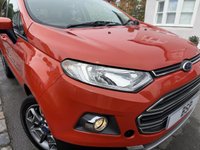 USED 2016 16 FORD ECOSPORT 1.0T EcoBoost Titanium SUV 5dr Petrol Manual 2WD Euro 5 (s/s) (125 ps) SYNC MEDIA PACK 16" WHEELS PARKING SENSORS