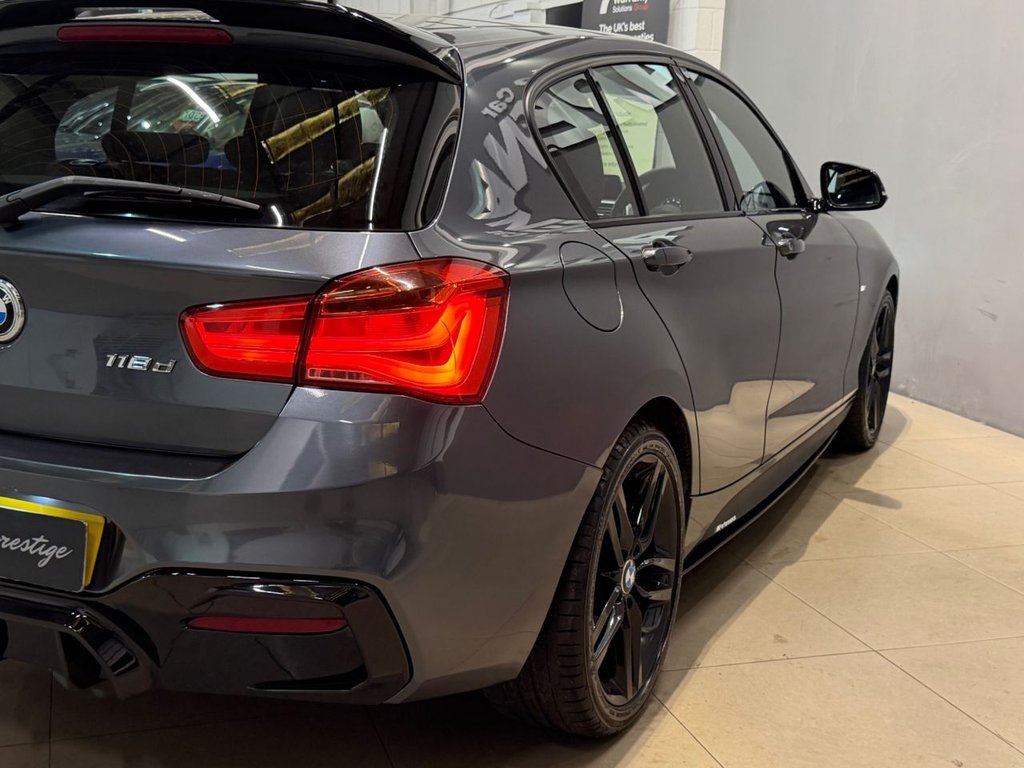 USED 2017 67 BMW 1 SERIES 2.0 118d M Sport Hatchback 5dr Diesel Auto Euro 6 (s/s) (150 ps) 