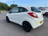 USED 2016 16 FORD KA 1.2 Zetec White Edition Hatchback 3dr Petrol Manual Euro 6 (s/s) (69 ps) Low Miles, Bluetooth, A/C