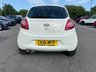USED 2016 16 FORD KA 1.2 Zetec White Edition Hatchback 3dr Petrol Manual Euro 6 (s/s) (69 ps) Low Miles, Bluetooth, A/C