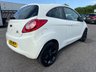 USED 2016 16 FORD KA 1.2 Zetec White Edition Hatchback 3dr Petrol Manual Euro 6 (s/s) (69 ps) Low Miles, Bluetooth, A/C