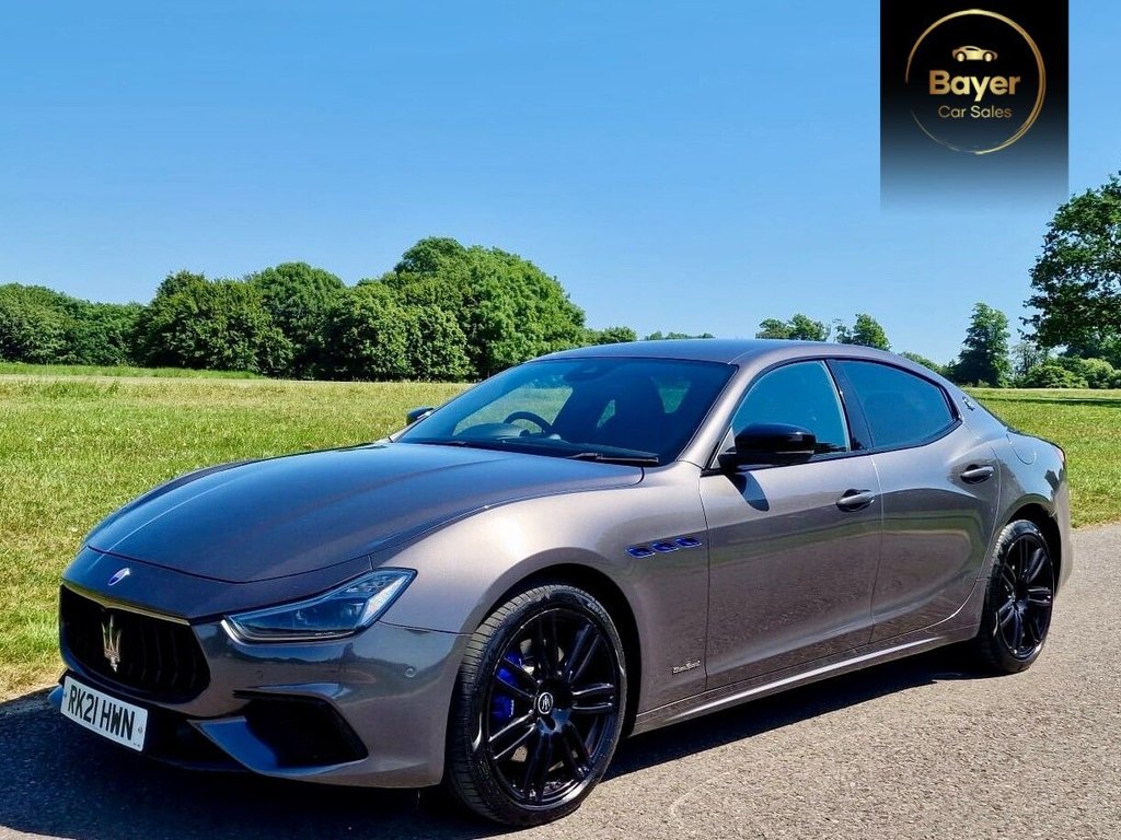 USED 2021 21 MASERATI GHIBLI 2.0 MHEV GranSport Saloon 4dr Petrol ZF Euro 6 (s/s) (330 ps) FINANCE AVAILABLE