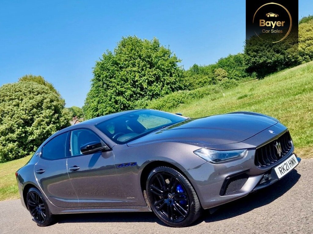 USED 2021 21 MASERATI GHIBLI 2.0 MHEV GranSport Saloon 4dr Petrol ZF Euro 6 (s/s) (330 ps) FINANCE AVAILABLE