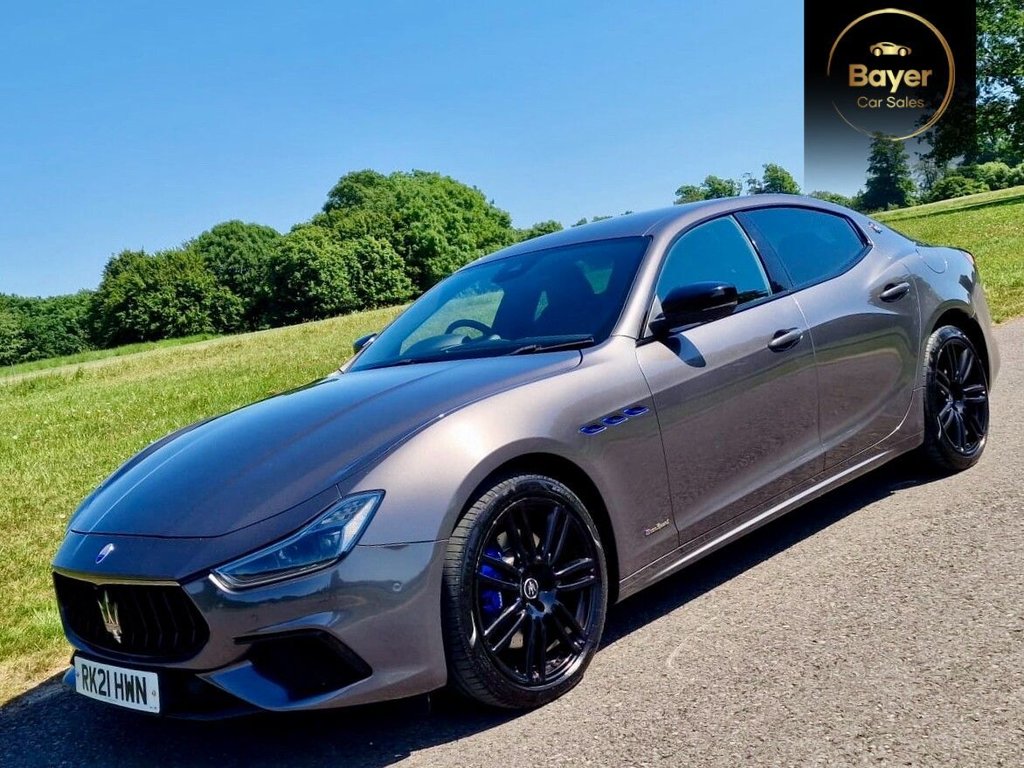 USED 2021 21 MASERATI GHIBLI 2.0 MHEV GranSport Saloon 4dr Petrol ZF Euro 6 (s/s) (330 ps) FINANCE AVAILABLE