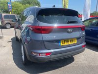 USED 2016 16 KIA SPORTAGE 1.7 CRDi 2 SUV 5dr Diesel Manual Euro 6 (s/s) (114 bhp) FACTORY SAT-NAV & REVERSE CAMERA: