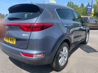 USED 2016 16 KIA SPORTAGE 1.7 CRDi 2 SUV 5dr Diesel Manual Euro 6 (s/s) (114 bhp) FACTORY SAT-NAV & REVERSE CAMERA:
