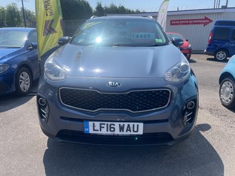 2016 KIA SPORTAGE 1.7 CRDi 2 SUV 5dr Diesel Manual Euro 6 (s/s) (114 bhp) £6499.00