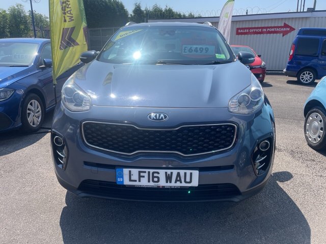 View our Kia Sportage 1.7 CRDi 2 SUV 5dr Diesel Manual Euro 6 (s/s) (114 bhp)