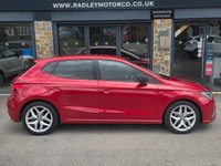 USED 2019 69 SEAT IBIZA 1.0 TSI FR Hatchback 5dr Petrol Manual Euro 6 (s/s) GPF (115 ps) 6 MONTHS RAC WARRANTY 2 KEYS