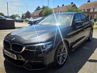 USED 2018 68 BMW 5 SERIES 2.0 520d M Sport Saloon 4dr Diesel Auto Euro 6 (s/s) (190 ps) 6 MONTHS RAC WARRANTY 2 KEYS