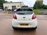 USED 2016 65 FORD KA 1.2 Zetec White Edition Hatchback 3dr Petrol Manual Euro 6 (s/s) (69 ps) FORD KA